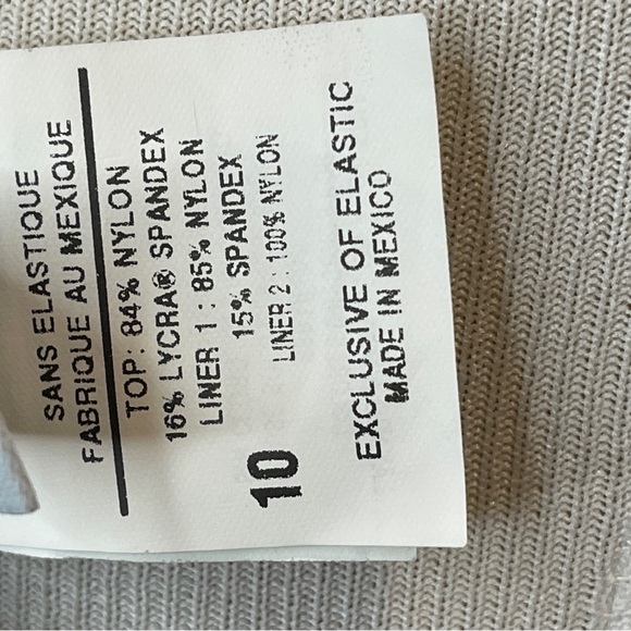 Nautica Tropical Navy/Green Bikini Top Only Size 10 NWT - Picture 5 of 5